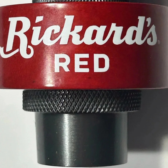 Molson's Rickard's  Red Ale Draught Tap Draft Handle - Picture 10 of 10
